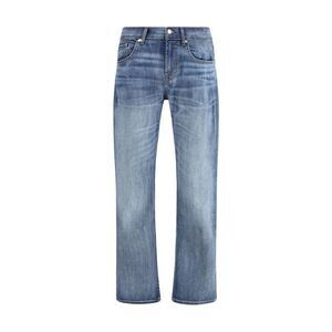 7FOR Cotton Straight-Leg Jeans Men Blue Bottoms